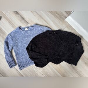 Set of 2 Chenille Sweaters
